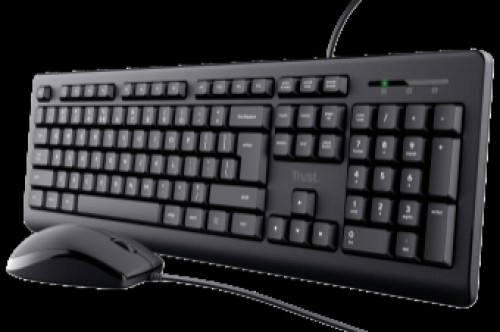Trust Keyboard + Mouse 23970 Black image 1