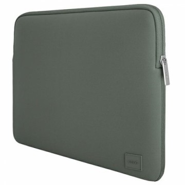 UNIQ torba Cyprus laptop Sleeve 14" zielony|pewter green Water-resistant Neoprene
