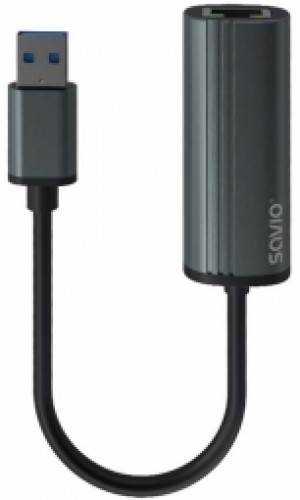 Adapteris Savio USB-A 3.1 Gen 1 - RJ-45 Gigabit Ethernet image 1