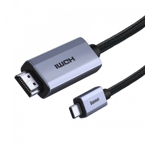 Baseus High Definition Series adapter cable USB Type C - HDMI 2.0 4K 60Hz 3m black (WKGQ010201) image 3