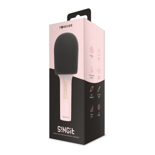 Forever Bluetooth microphone with speaker BMS-500 pink image 2