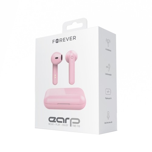 Forever Bluetooth earphones TWE-110 Earp pink image 3