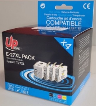 UPrint Epson E-27XL Pack BK (25ml) + C|M|Y (13ml)