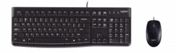 Klaviatūra + Pele Logitech Desktop MK120 USB