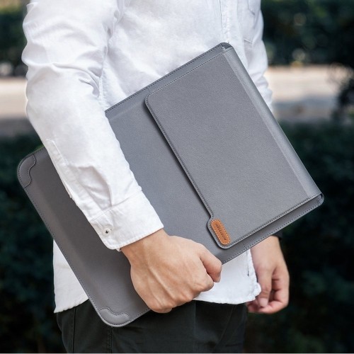 Nillkin Versatile pouch bag case for laptop up to 14 '' with the function of the stand and mouse pads gray image 4
