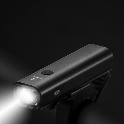Wozinsky front bicycle lamp USB (up to 200lm) white light 4 operating modes black (WFBLB2) image 2