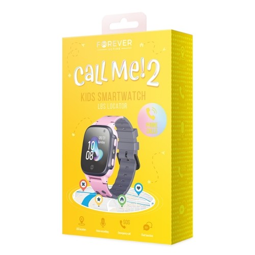 Forever Smartwatch Kids Call Me 2 KW-60 pink image 3