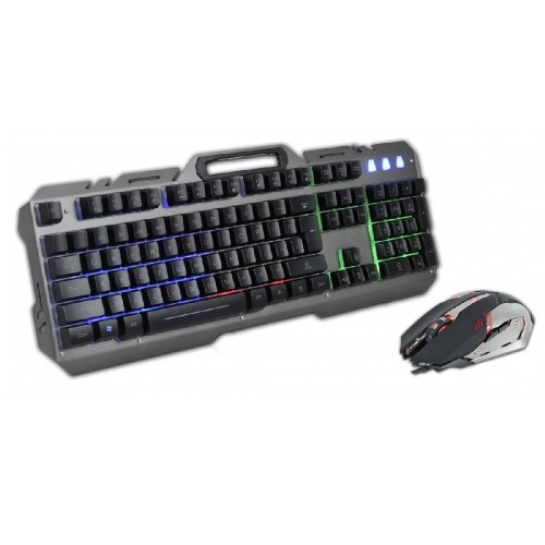 Rebeltec wired set: LED keyboard + mouse for INTERCEPTOR players image 4