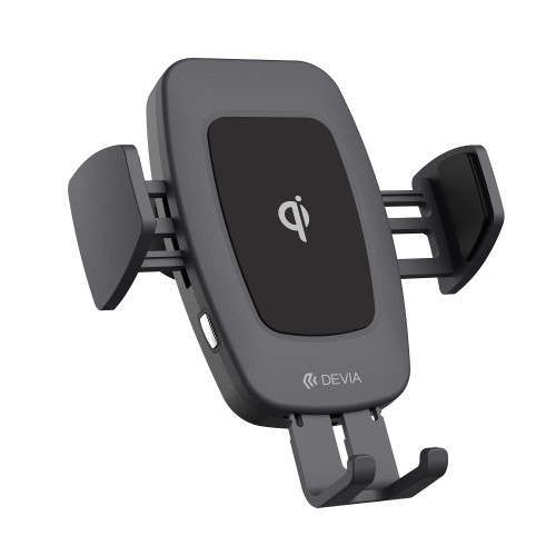 Devia Navigation car holder with wireless charging black 10W image 4