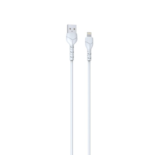 Devia Kintone cable USB - Lightning 1,0 m 2,1A white set 30 pcs V2 image 1