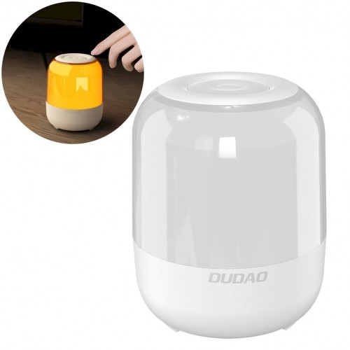 Dudao wireless Bluetooth 5.0 RGB speaker 5W 1200mAh white (Y11S-white) image 1