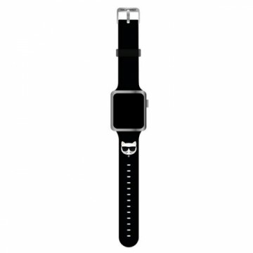 Karl Lagerfeld Choupette Head Watch Strap for Apple Watch 42|44mm Black