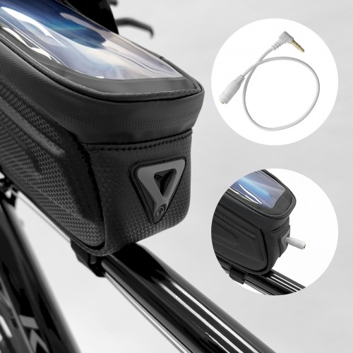 Wozinsky Bike Frame Bag 1.7l Phone Cover Black (WBB28BK) image 5