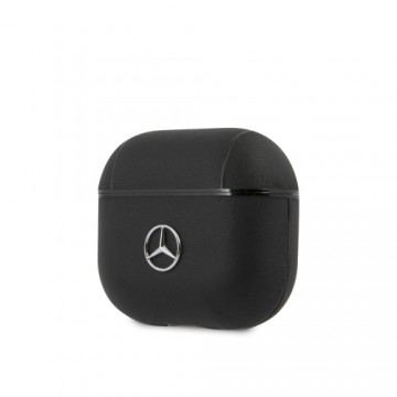 MEA3CSLBK Mercedes Leather Case for AirPods 3 Black
