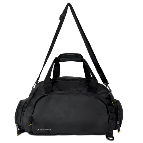 Wozinsky sports bag backpack hand luggage bag 40x20x25 cm for plane black (WSB-B01) image 1