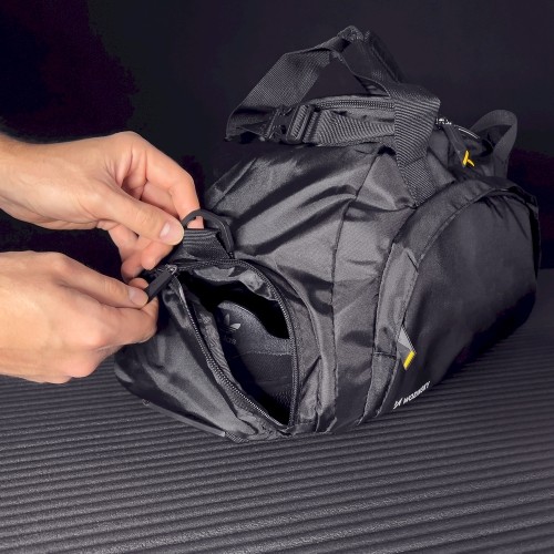 Wozinsky sports bag backpack hand luggage bag 40x20x25 cm for plane black (WSB-B01) image 3