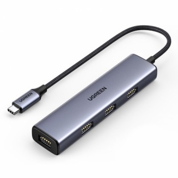 Ugreen USB Type C - 4x USB 3.2 Gen 1 Hub silver (CM473 20841)
