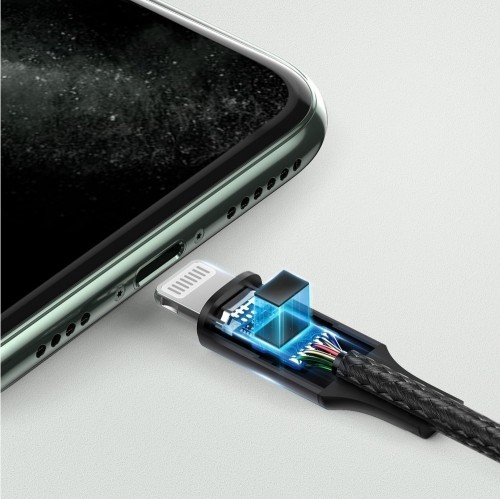 Ugreen MFI Lightning - 3,5 mm mini jack audio kabelis AUX austiņu adapteris pelēks (70509) image 4