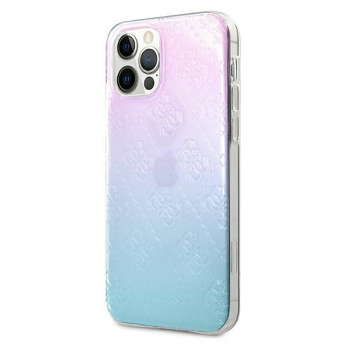 GUHCP12L3D4GGBP Guess 3D Raised Cover for iPhone 12 Pro Max 6.7 Gradient Blue image 2