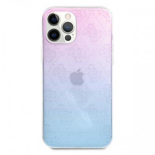 GUHCP12L3D4GGBP Guess 3D Raised Cover for iPhone 12 Pro Max 6.7 Gradient Blue image 3