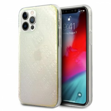 GUHCP12M3D4GIRBL Guess 3D Raised Cover for iPhone 12|12 Pro 6.1 Iridescent