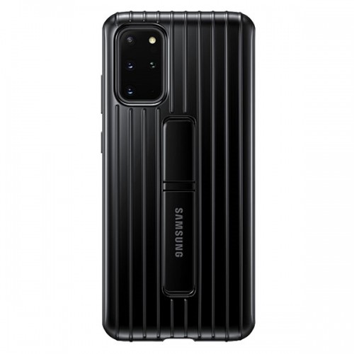 Samsung EF-RG985CBEGEU vāciņš priekš Samsung G985 Galaxy S20+ melns image 1