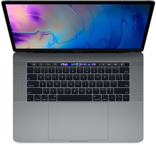 Apple MacBook Pro 2018 Retina 15" 4xUSB-C - Core i7 2.2GHz / 32GB / 512GB SSD - SPACE GRAY (Atjaunināts, stāvoklis kā jauns) image 1