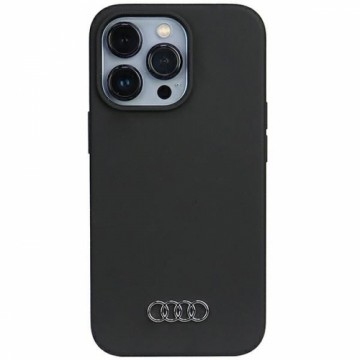 Audi Silicone Case iPhone 13 Pro | 13 6.1" czarny|black hardcase AU-LSRIP13P-Q3|D1-BK
