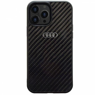 Audi Carbon Fiber iPhone 14 Pro Max 6.7" czarny|black hardcase AU-TPUPCIP14PM-R8|D2-BK