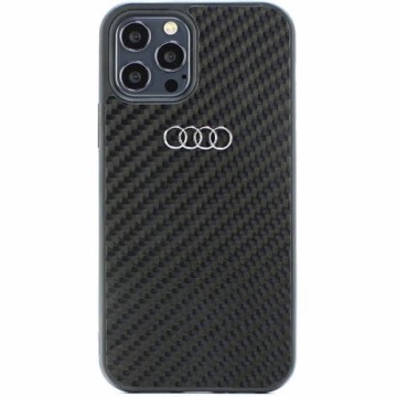 Audi Carbon Fiber iPhone 12|12 Pro 6.1" czarny|black hardcase AU-TPUPCIP12P-R8|D2-BK