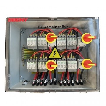 Hismart PV Combiner Box, DC 8in-8out, IP66