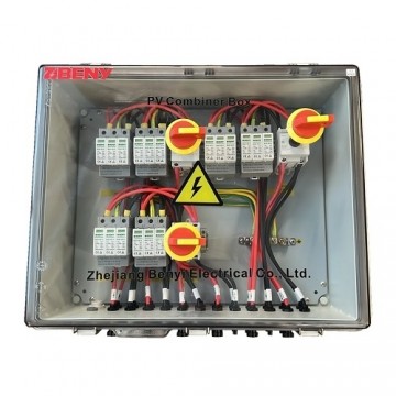 Hismart PV Combiner Box, DC 6in-6out, IP66