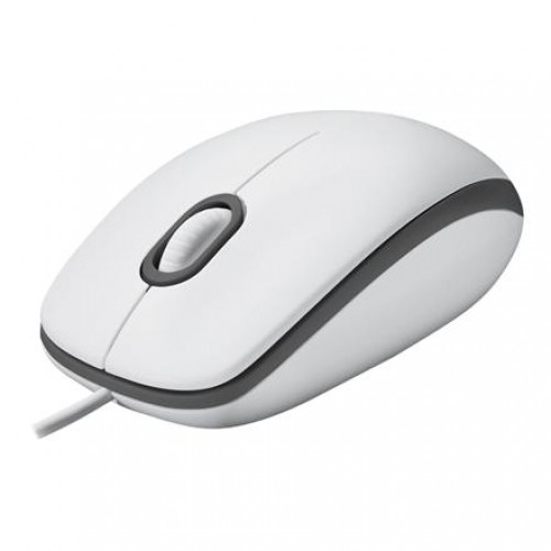 Logitech Mouse M100, White Logitech image 1