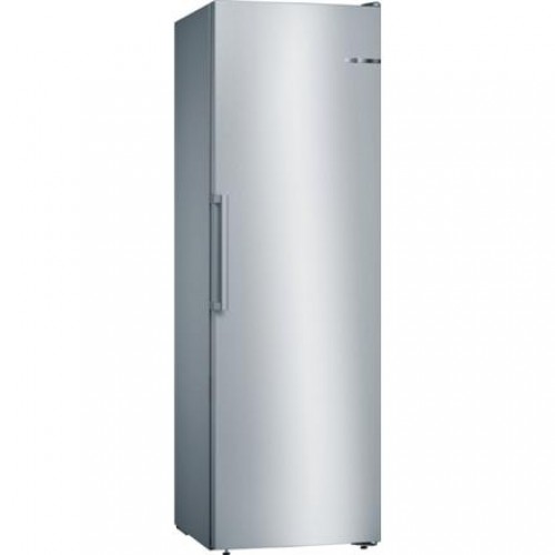 Bosch Freezer GSN36VLEP Energy efficiency class E Upright Free standing Height 186 cm Total net capacity 242 L No Frost system Stainless Steel image 1