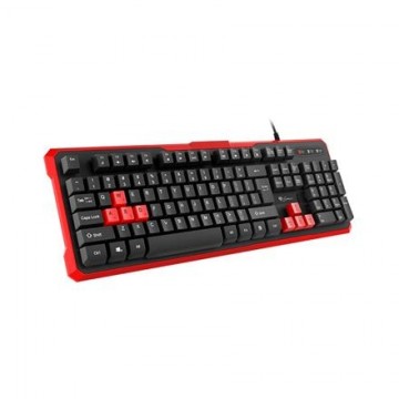 Genesis Silicone Keyboard RHOD 110 Standard The fundamentals of Rhod 110’s gaming credentials is the anti-ghosting feature for 19 keys of the most important keyboard gaming zones; Spill Resistant, Durable body RU Wired Black/Red