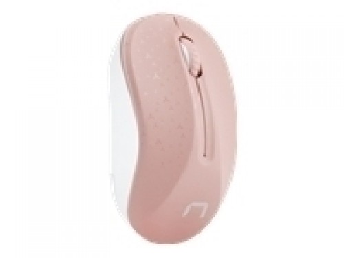 Natec Mouse, Toucan, Wireless, 1600 DPI, Optical, Pink-White Natec Mouse Pink/White Wireless image 1