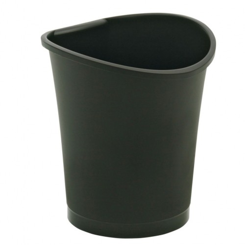 Papīrgrozs Esselte Basko, 18 litri, plastmasas, melns image 1