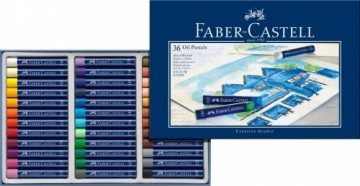 Faber-castell Eļļas pasteļkrītiņi Faber Castel 36 krāsas