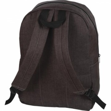 Рюкзак подростковый "deVENTE. Patch" 40x30x14 см с 1-м отделением, 1-м передним карманом, коричневый