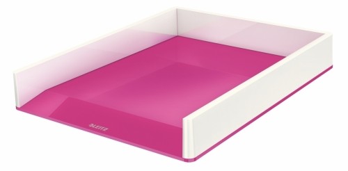 Esselte Horizontāls plaukts Leitz Wow Dual A4, colour rozā image 1