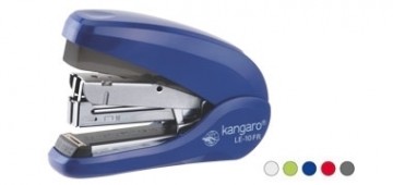 Степлер Kangaro LE-10FR 20-листов, Flat-Clinch, разноцветные