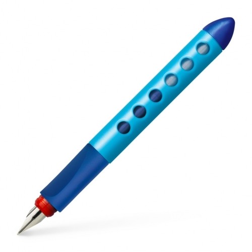 Tintes pildspalva Faber-Castell Scribolino, zils korpuss image 1