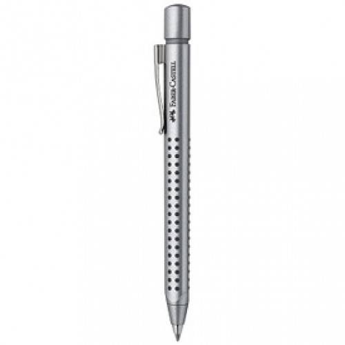 Lodīšu pildspalva Faber-Castell Grip 2011, M, sudraba korpuss image 1