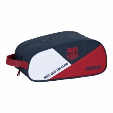 Дорожная сумка для обуви F.C. Barcelona Corporativa Синий Тёмно Бордовый