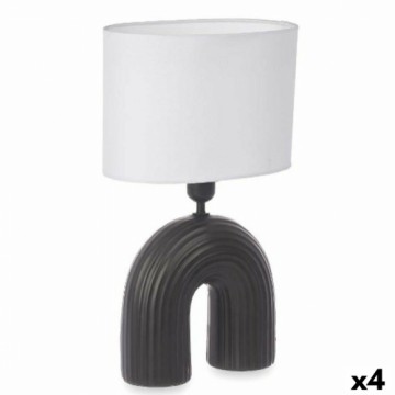Gift Decor Настольная лампа Мост 60 W Чёрный Керамика 26 x 41 x 15,5 cm (4 штук)
