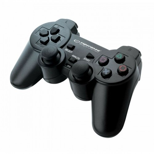 Bezvadu Datorspēļu kontrolieris Esperanza Corsair GX500 Melns PC PlayStation 3 PlayStation 2 image 1
