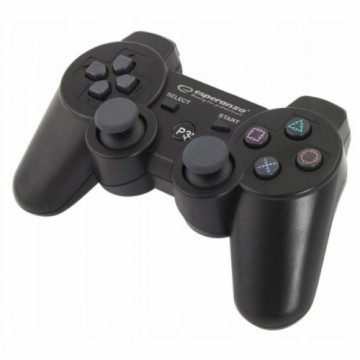 Bezvadu Datorspēļu kontrolieris Esperanza Marine GX700 Melns Bluetooth PlayStation 3