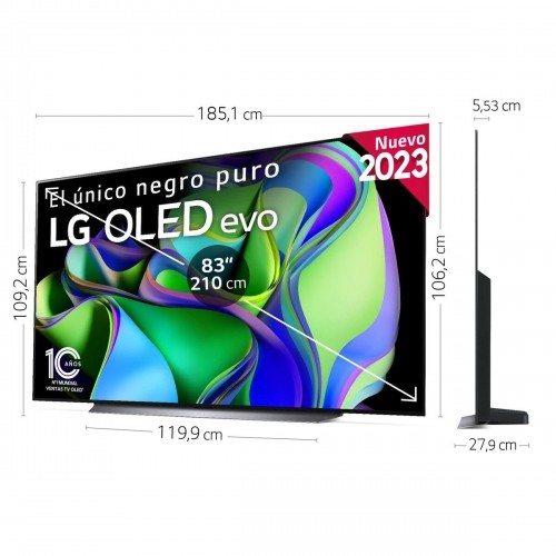 Viedais TV LG OLED83C34LA 4K Ultra HD 83" OLED image 2
