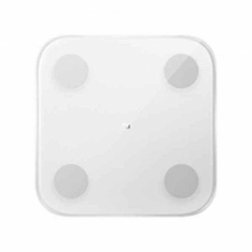 Электронные Bluetooth-Весы Xiaomi Mi Body Белый Cтекло Пластик 30 x 2,5 x 30 cm (1 Предметы)