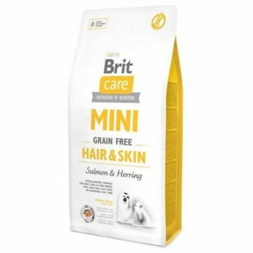 Lopbarība Brit Hair&Skin Pieaugušais Laša krāsas 7 kg